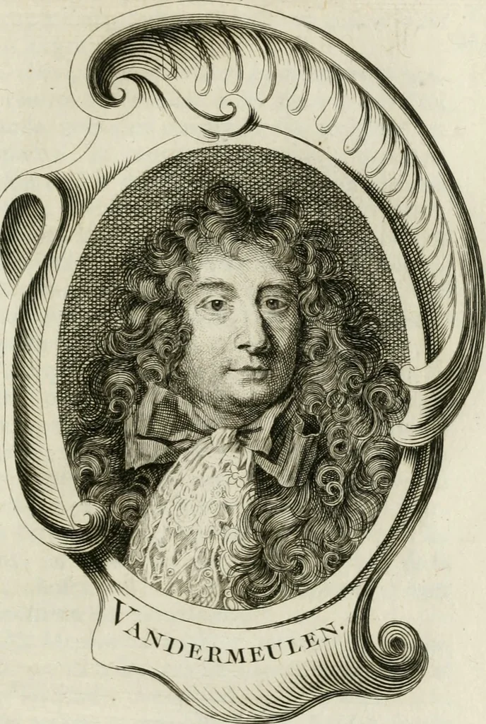 An illustration from Abrégé de la vie des plus fameux peintres, avec leurs portraits gravés en taille-douce, les indications de leurs principaux ouvrages, quelques réflexions sur leurs caractères, et la maniere de connoître les desseins et les tableaux des grands maîtres, 1762, leaf 596