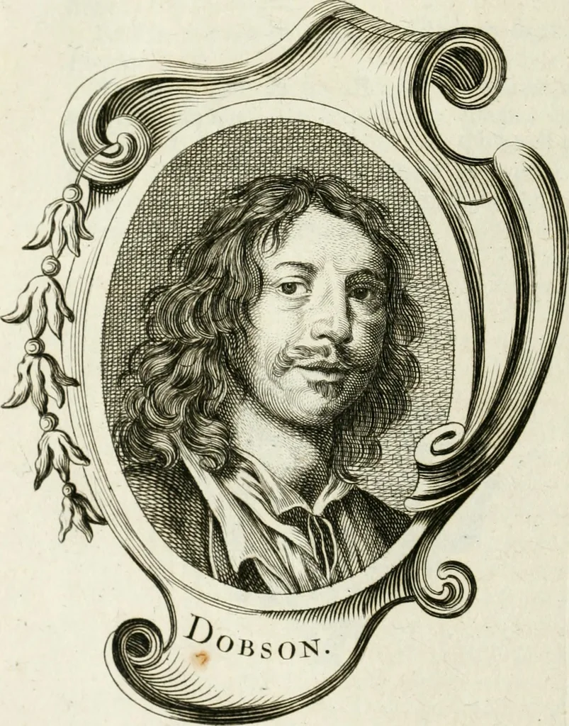 An illustration from Abrégé de la vie des plus fameux peintres, avec leurs portraits gravés en taille-douce, les indications de leurs principaux ouvrages, quelques réflexions sur leurs caractères, et la maniere de connoître les desseins et les tableaux des grands maîtres, 1762, leaf 609