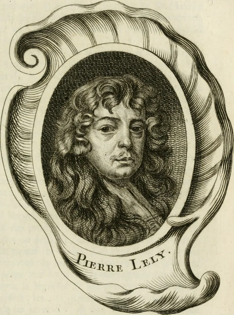 An illustration from Abrégé de la vie des plus fameux peintres, avec leurs portraits gravés en taille-douce, les indications de leurs principaux ouvrages, quelques réflexions sur leurs caractères, et la maniere de connoître les desseins et les tableaux des grands maîtres, 1762, leaf 614