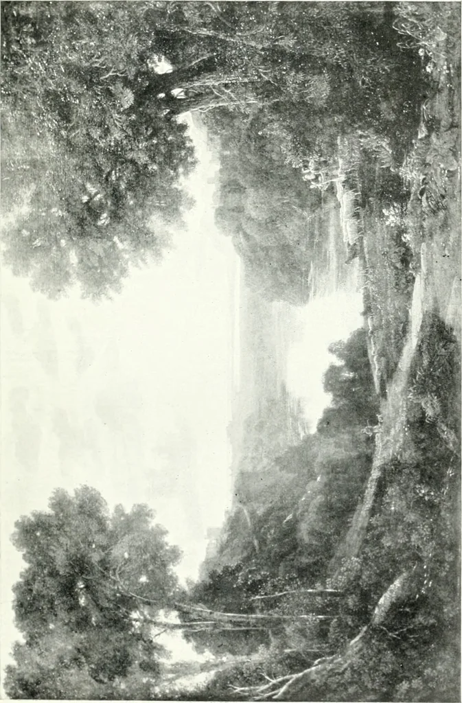 An illustration from Abridged catalogue of oil paintings by British artists and foreigners working in Great Britain; containing only works exhibited in the galleries, 1908, leaf 24