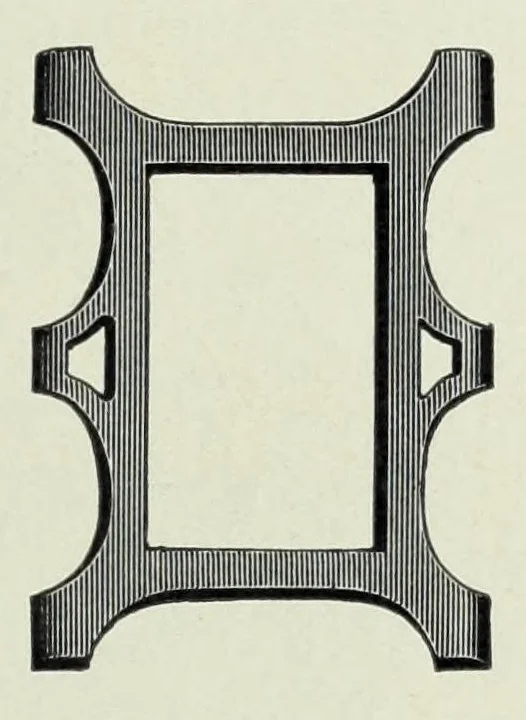 An illustration from Abridged specimen book : type, borders, brass rules, ornaments and price list of printing machinery, furniture, fixtures and material, 1899, leaf 335