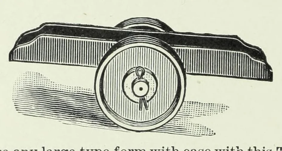 An illustration from Abridged specimen book : type, borders, brass rules, ornaments and price list of printing machinery, furniture, fixtures and material, 1899, leaf 346