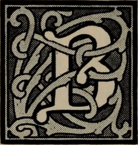 An illustration from Abridged specimen book, type : nickel-alloy on universal line comprising a price list of types, borders, leads and slugs, brass rule, brass galleys ; miscellaneous cuts and general supplies for printers, 1906, leaf 353