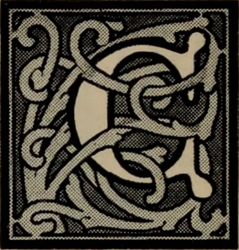 An illustration from Abridged specimen book, type : nickel-alloy on universal line comprising a price list of types, borders, leads and slugs, brass rule, brass galleys ; miscellaneous cuts and general supplies for printers, 1906, leaf 353