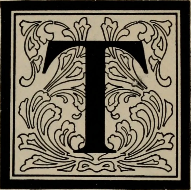 An illustration from Abridged specimen book, type : nickel-alloy on universal line comprising a price list of types, borders, leads and slugs, brass rule, brass galleys ; miscellaneous cuts and general supplies for printers, 1906, leaf 358