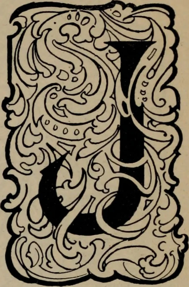 An illustration from Abridged specimen book, type : nickel-alloy on universal line comprising a price list of types, borders, leads and slugs, brass rule, brass galleys ; miscellaneous cuts and general supplies for printers, 1906, leaf 361