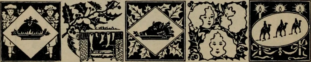 An illustration from Abridged specimen book, type : nickel-alloy on universal line comprising a price list of types, borders, leads and slugs, brass rule, brass galleys ; miscellaneous cuts and general supplies for printers, 1906, leaf 373