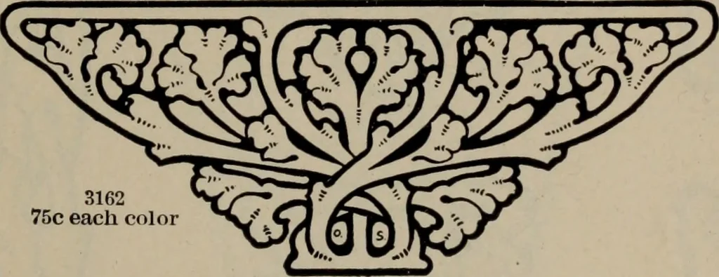 An illustration from Abridged specimen book, type : nickel-alloy on universal line comprising a price list of types, borders, leads and slugs, brass rule, brass galleys ; miscellaneous cuts and general supplies for printers, 1906, leaf 440
