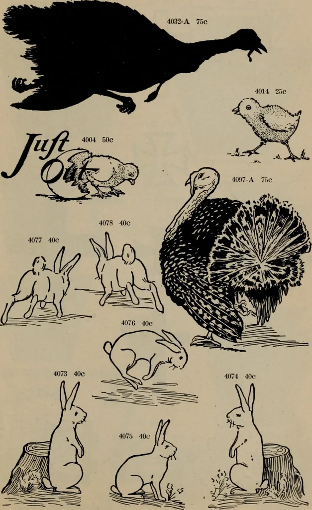 An illustration from Abridged specimen book, type : nickel-alloy on universal line comprising a price list of types, borders, leads and slugs, brass rule, brass galleys ; miscellaneous cuts and general supplies for printers, 1906, leaf 450
