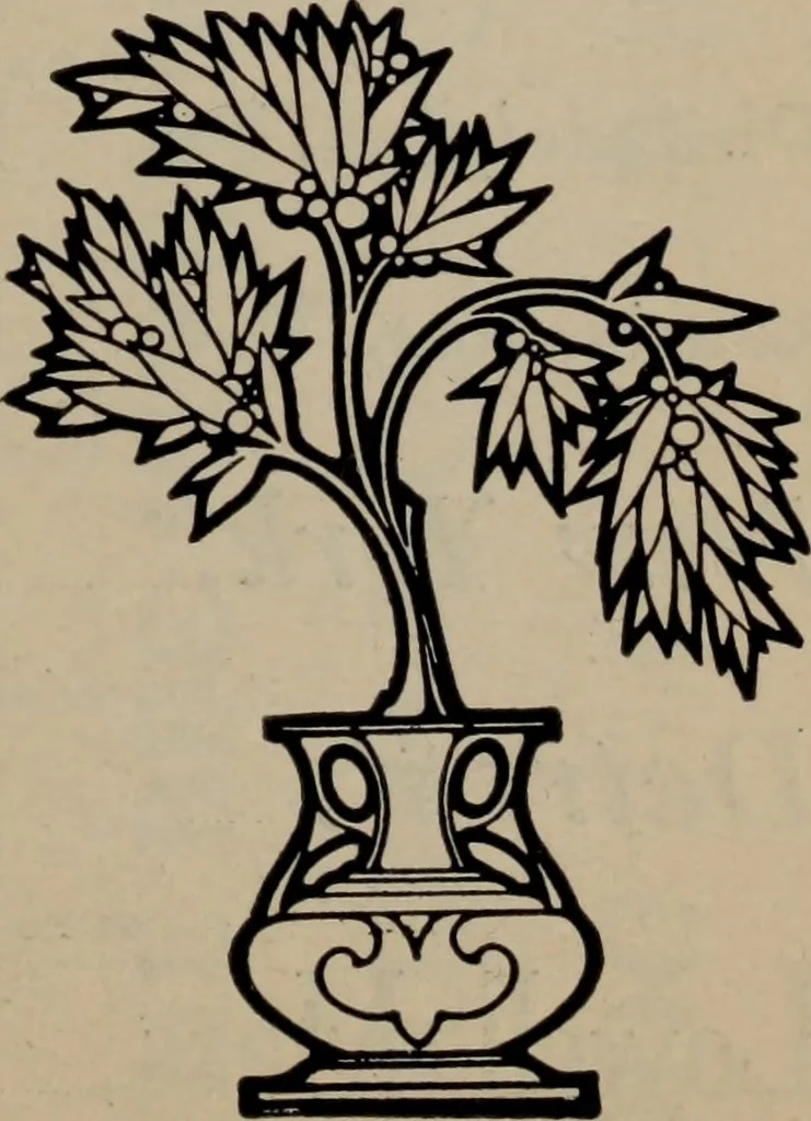 An illustration from Abridged specimen book, type : nickel-alloy on universal line comprising a price list of types, borders, leads and slugs, brass rule, brass galleys ; miscellaneous cuts and general supplies for printers, 1906, leaf 470