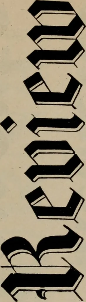 An illustration from Abridged specimen book, type : nickel-alloy on universal line comprising a price list of types, borders, leads and slugs, brass rule, brass galleys ; miscellaneous cuts and general supplies for printers, 1906, leaf 474