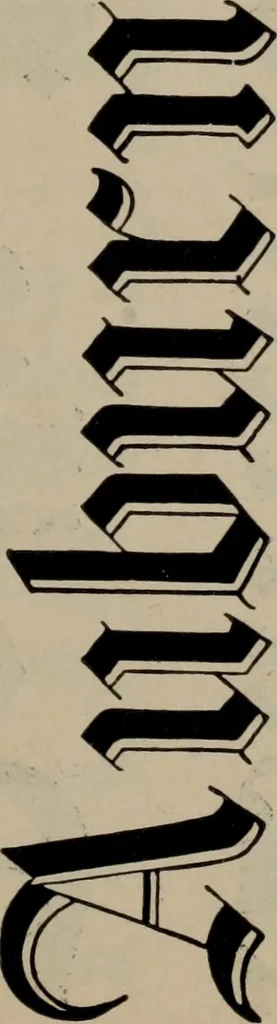 An illustration from Abridged specimen book, type : nickel-alloy on universal line comprising a price list of types, borders, leads and slugs, brass rule, brass galleys ; miscellaneous cuts and general supplies for printers, 1906, leaf 474