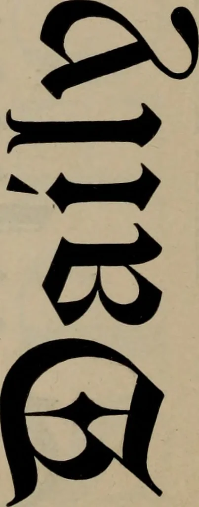 An illustration from Abridged specimen book, type : nickel-alloy on universal line comprising a price list of types, borders, leads and slugs, brass rule, brass galleys ; miscellaneous cuts and general supplies for printers, 1906, leaf 475
