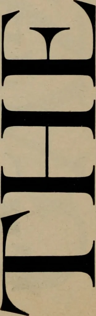 An illustration from Abridged specimen book, type : nickel-alloy on universal line comprising a price list of types, borders, leads and slugs, brass rule, brass galleys ; miscellaneous cuts and general supplies for printers, 1906, leaf 485