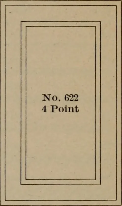 An illustration from Abridged specimen book, type : nickel-alloy on universal line comprising a price list of types, borders, leads and slugs, brass rule, brass galleys ; miscellaneous cuts and general supplies for printers, 1906, leaf 521