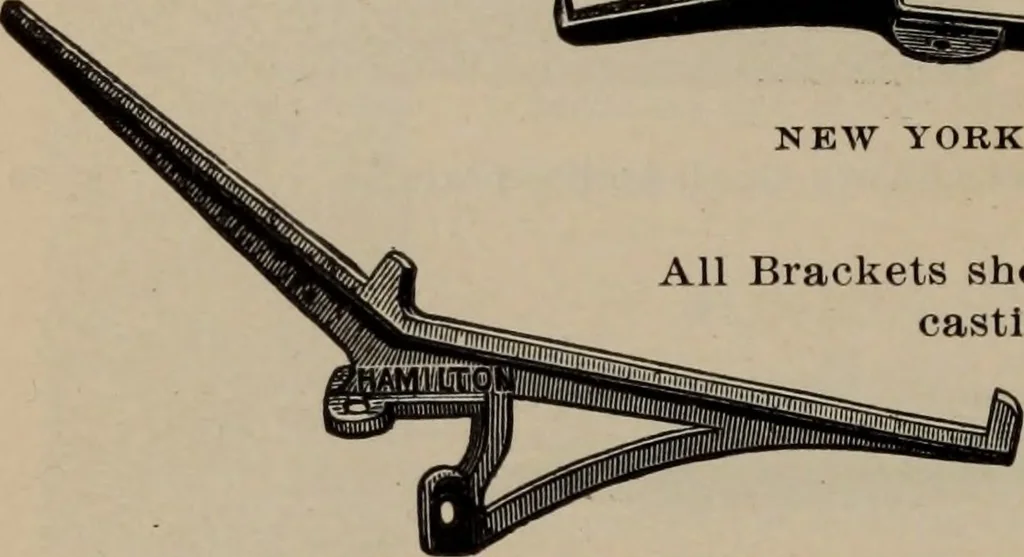 An illustration from Abridged specimen book, type : nickel-alloy on universal line comprising a price list of types, borders, leads and slugs, brass rule, brass galleys ; miscellaneous cuts and general supplies for printers, 1906, leaf 539
