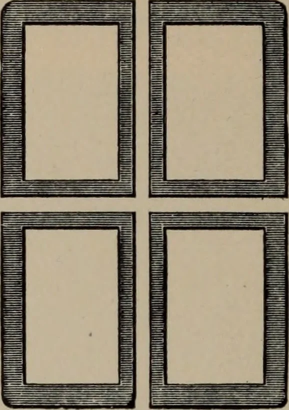 An illustration from Abridged specimen book, type : nickel-alloy on universal line comprising a price list of types, borders, leads and slugs, brass rule, brass galleys ; miscellaneous cuts and general supplies for printers, 1906, leaf 561