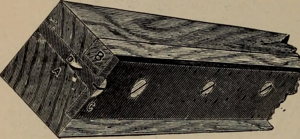 An illustration from Abridged specimen book, type : nickel-alloy on universal line comprising a price list of types, borders, leads and slugs, brass rule, brass galleys ; miscellaneous cuts and general supplies for printers, 1906, leaf 569