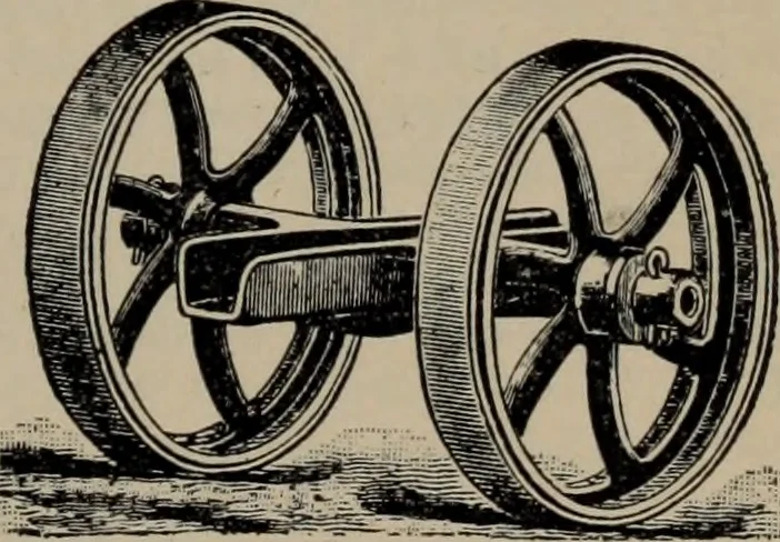 An illustration from Abridged specimen book, type : nickel-alloy on universal line comprising a price list of types, borders, leads and slugs, brass rule, brass galleys ; miscellaneous cuts and general supplies for printers, 1906, leaf 572