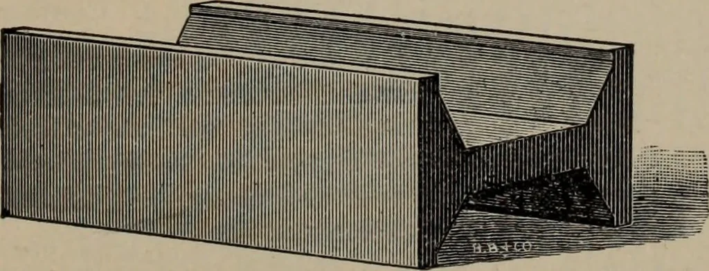 An illustration from Abridged specimen book, type : nickel-alloy on universal line comprising a price list of types, borders, leads and slugs, brass rule, brass galleys ; miscellaneous cuts and general supplies for printers, 1906, leaf 582