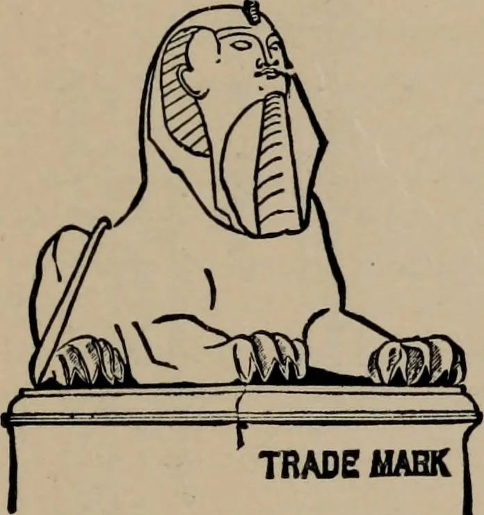 An illustration from Abridged specimen book, type : nickel-alloy on universal line comprising a price list of types, borders, leads and slugs, brass rule, brass galleys ; miscellaneous cuts and general supplies for printers, 1906, leaf 614