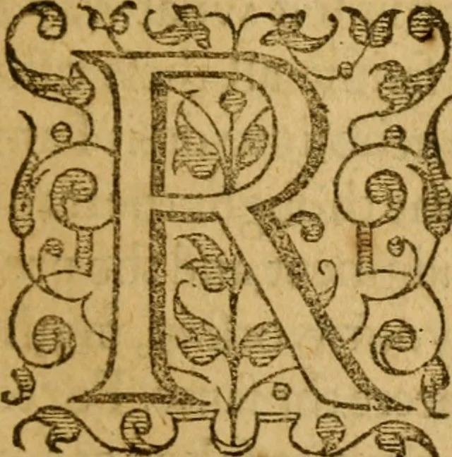 An illustration from An abridgement of the Institution of the Christian religion writen by M. Ihon Caluin : wherein briefe and sound aunsweres to the objections of the adversaries are set downe, 1585, leaf 10