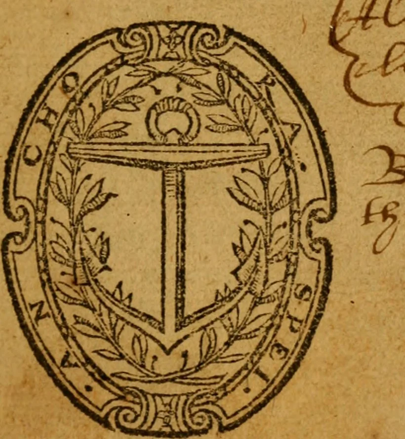 An illustration from An abridgement of the Institution of the Christian religion writen by M. Ihon Caluin : wherein briefe and sound aunsweres to the objections of the adversaries are set downe, 1585, leaf 8