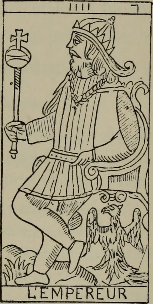 An illustration from Absolute key to occult science : The tarot of the Bohemians. The most ancient book in the world. For the exclusive use of initiates, 1892, leaf 152