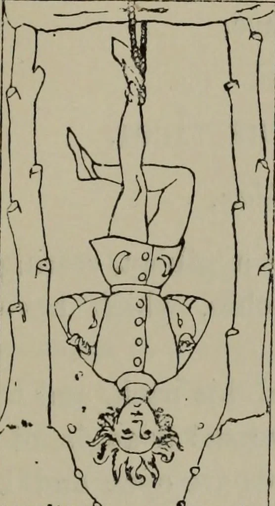 An illustration from Absolute key to occult science : The tarot of the Bohemians. The most ancient book in the world. For the exclusive use of initiates, 1892, leaf 184