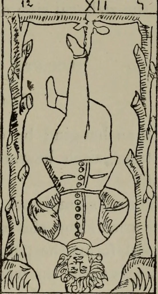 An illustration from Absolute key to occult science : The tarot of the Bohemians. The most ancient book in the world. For the exclusive use of initiates, 1892, leaf 184