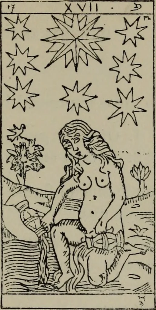An illustration from Absolute key to occult science : The tarot of the Bohemians. The most ancient book in the world. For the exclusive use of initiates, 1892, leaf 204