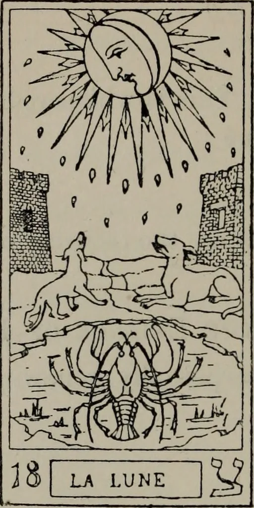 An illustration from Absolute key to occult science : The tarot of the Bohemians. The most ancient book in the world. For the exclusive use of initiates, 1892, leaf 207