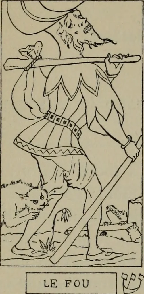 An illustration from Absolute key to occult science : The tarot of the Bohemians. The most ancient book in the world. For the exclusive use of initiates, 1892, leaf 218