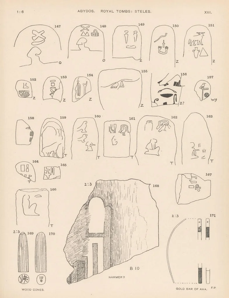 An illustration from Abydos .., 1902, leaf 99