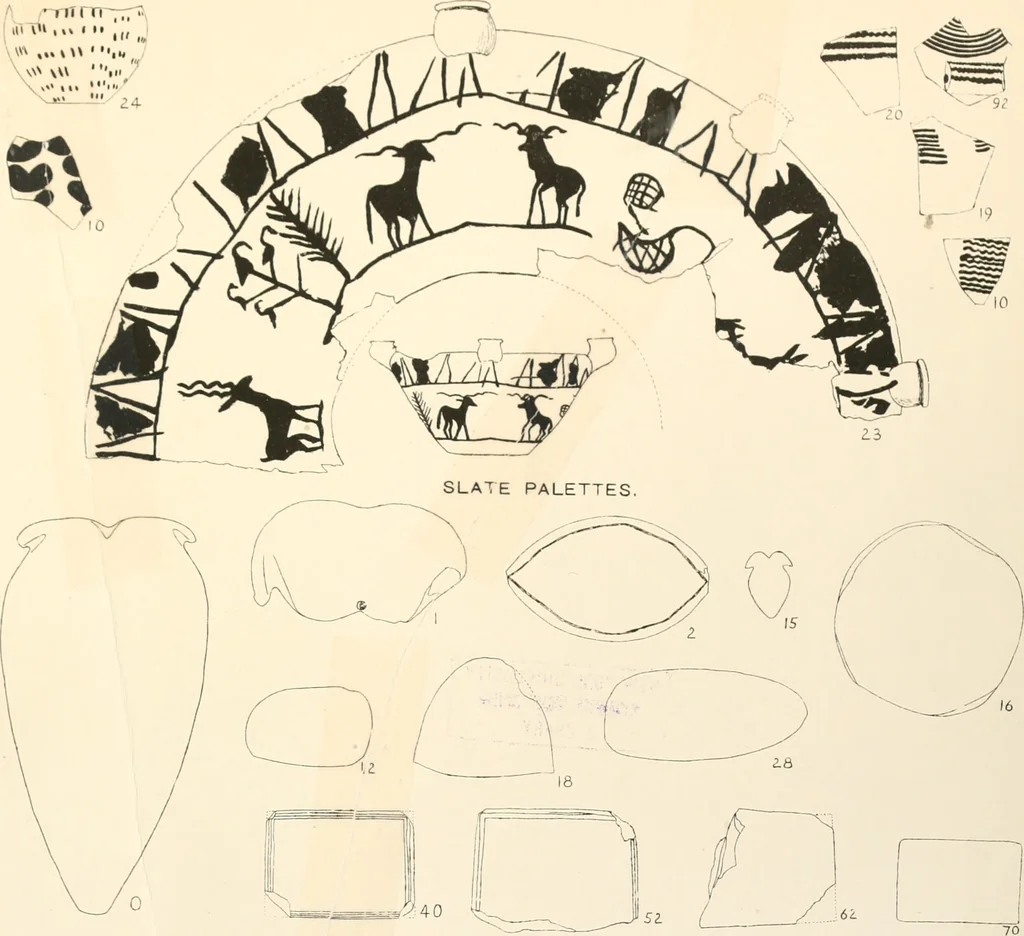 An illustration from Abydos, 1902, leaf 174
