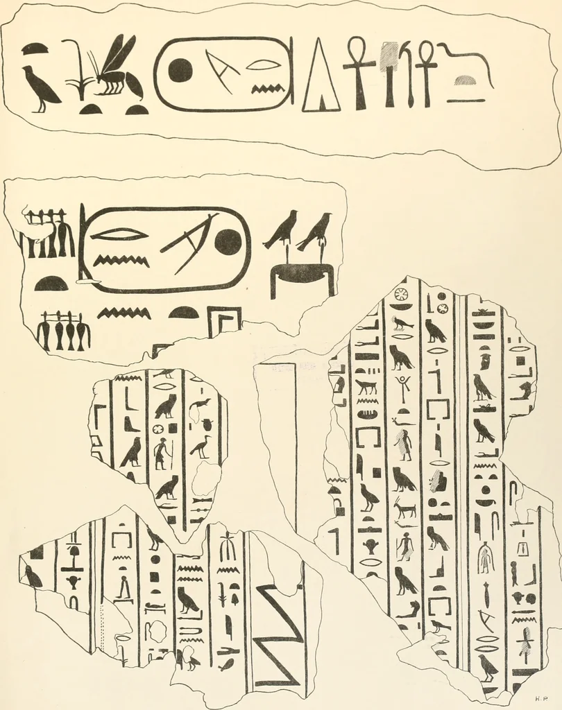 An illustration from Abydos, 1902, leaf 182