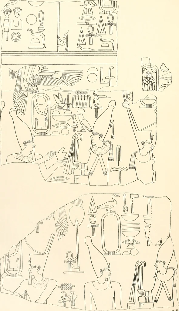 An illustration from Abydos, 1902, leaf 199