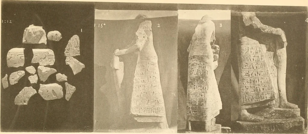 An illustration from Abydos, 1902, leaf 204