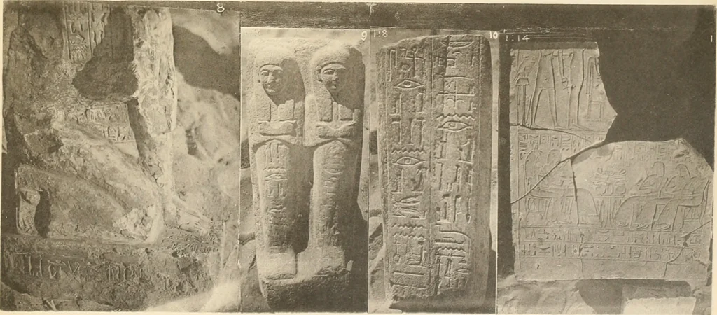 An illustration from Abydos, 1902, leaf 204