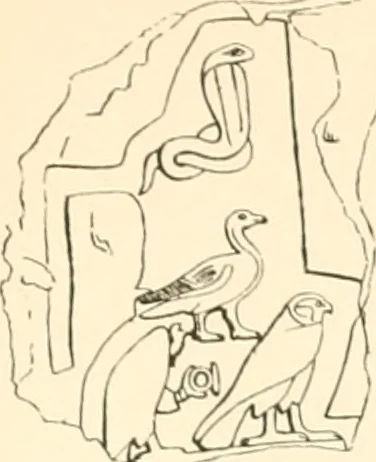 An illustration from Abydos, 1902, leaf 206
