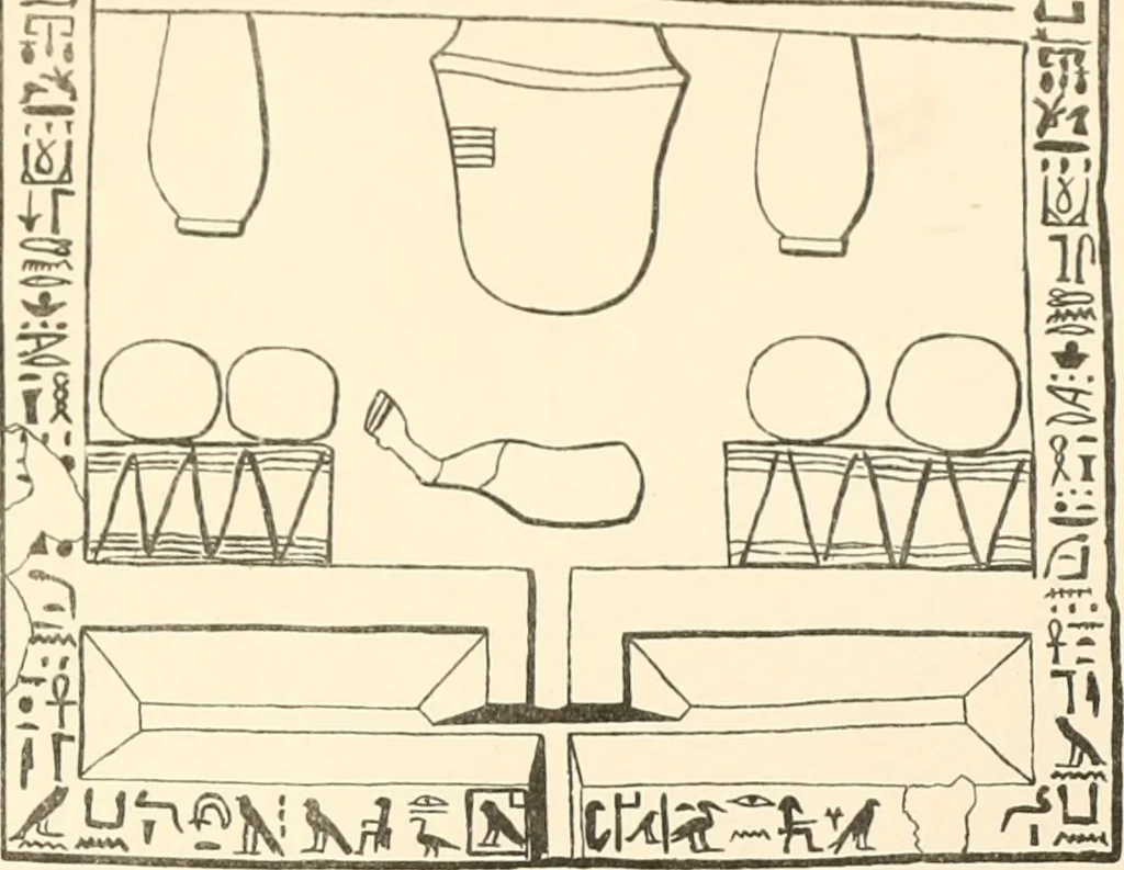 An illustration from Abydos, 1902, leaf 212