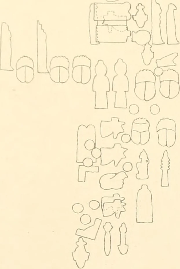 An illustration from Abydos, 1902, leaf 230
