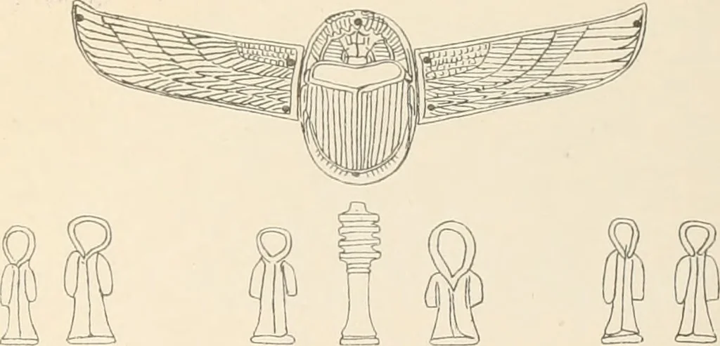 An illustration from Abydos, 1902, leaf 230