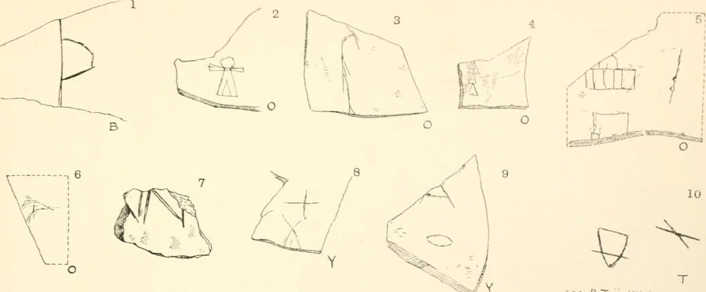An illustration from Abydos, 1902, leaf 98
