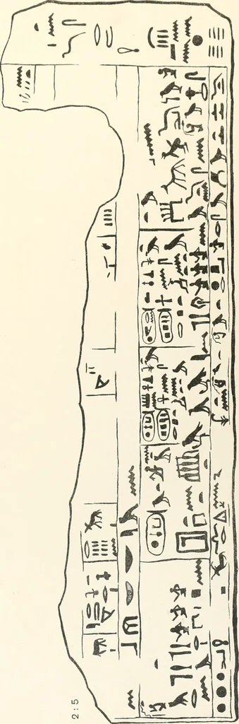 An illustration from Abydos, 1902, leaf 106