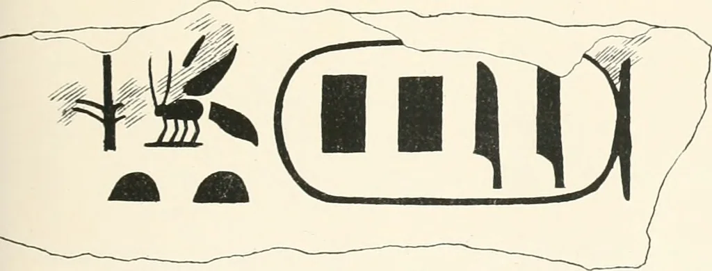 An illustration from Abydos, 1902, leaf 108