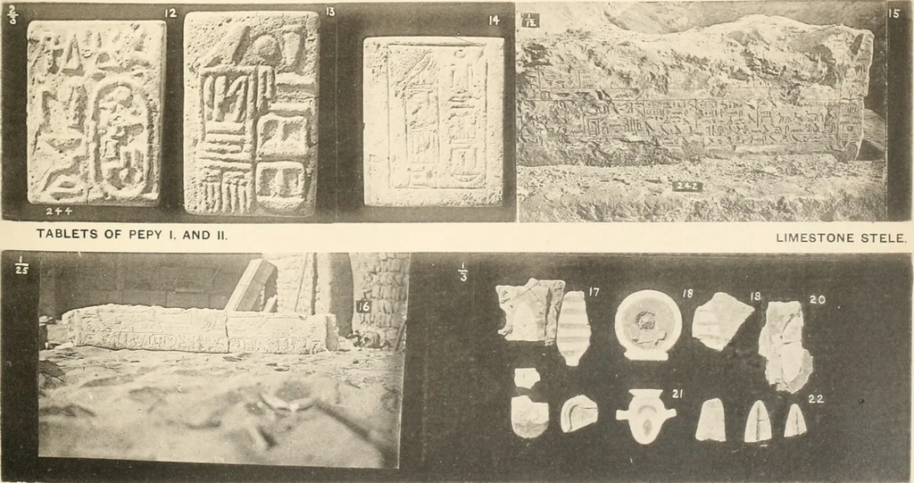 An illustration from Abydos, 1902, leaf 110