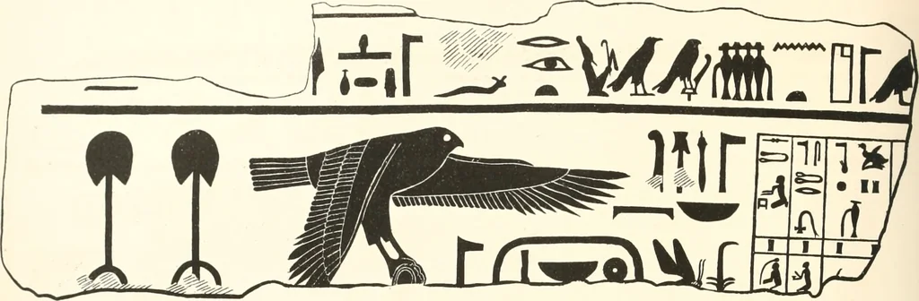 An illustration from Abydos, 1902, leaf 117