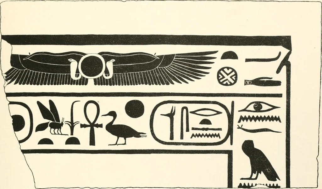 An illustration from Abydos, 1902, leaf 120