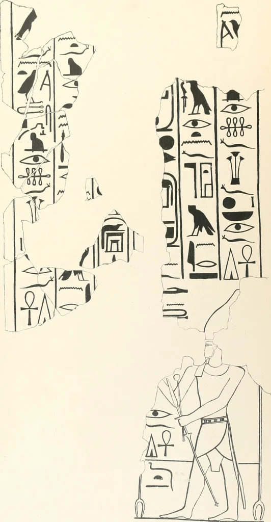 An illustration from Abydos, 1902, leaf 124